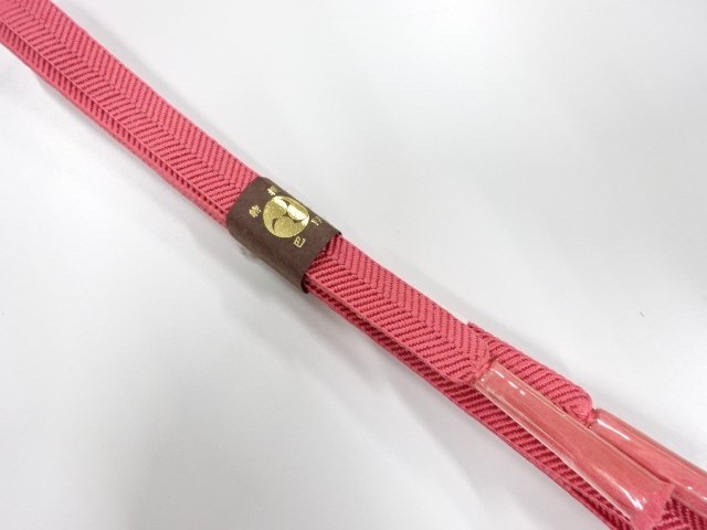 未使用品　正絹　手組帯締め